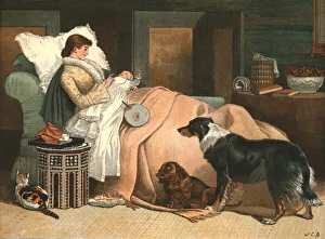Newborn Prints: Should Auld Acquaintance be Forgot; After J. C. Dollman, R. I. 1888. Creator: Unknown