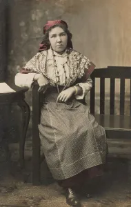 Aotearoan Prints: Aunt Hannah (Graham family), c1920. Creator: Anderson's Studio