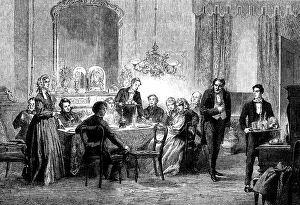 Hunt Alfred Prints: Aunt Sally's Christmas-boxes': John Crass's Discomfiture - drawn by A