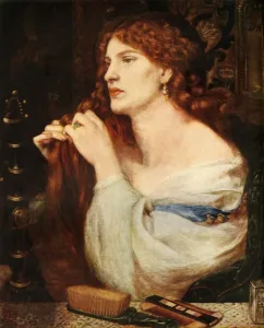 Leonard Russell Prints: Aurelia (Fazios Mistress), 1863-1873, (1948). Creator: Dante Gabriel Rossetti