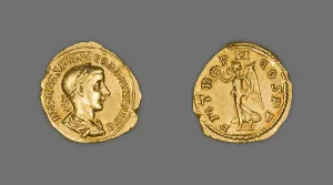 Aureus (Coin) Portraying Emperor Gordian III, 239 (late July-December) Aureus (Coin) Portraying Emperor Gordian III, 239 (late July-December)