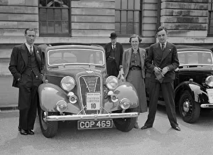 Swac Prints: Austin 10 saloon of Captain WS Sewell at the South Wales Auto Club Welsh Rally