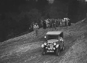 Hawick Prints: Austin 7 of L Hyland competing in the MCC Edinburgh Trial, Roxburghshire, Scotland, 1938