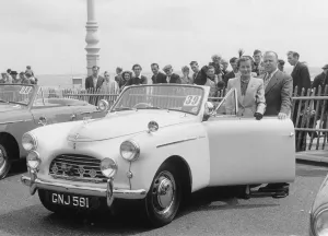Brighton Prints: Austin A40 Sports 1952 Brighton Concours D Elegance. Creator: Unknown