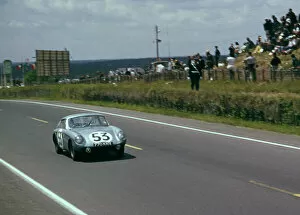 Retro Gallery: Austin - Healey Sprite, Baker - Bradley 1964, Le Mans 24 hour race. Creator: Unknown