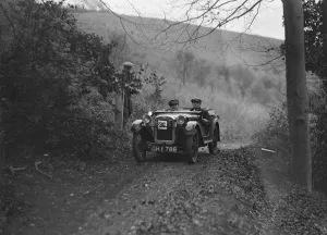 Inter Varsity Trial Prints: Austin Ulster of WGE Rushworth competing in the Inter-Varsity Trial, November 1931