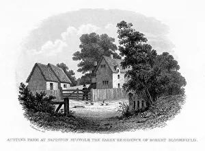 Harrison Prints: Austins Farm at Sapiston, Suffolk