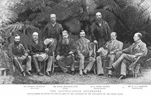 The Australasian Govenors, 1888. Creator: Unknown