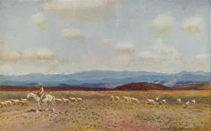 H Clive Prints: The Australian Alps, 1923. Creator: Unknown