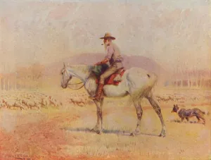 Sheep Farming Prints: Australian Sheep-Farmer, 1924