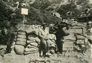 Mumby Frank Arthur Collection: Australian troops in Turkey, First World War, 1915, (c1920). Creator: Unknown
