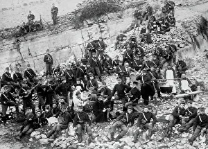 Army Camp Prints: Austrian Army Camp, between c1910 and c1915. Creator: Bain News Service