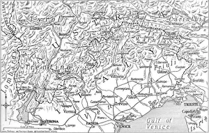 The Austrian Frontier of Italy, 1915
