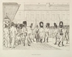 Johann Christoph Erhard Collection: Austrian Grenadiers, early 19th century. Creator: Johann Christian Erhard