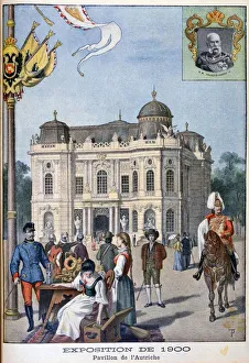 The Austrian pavilion at the Universal Exhibition of 1900, Paris, 1900
