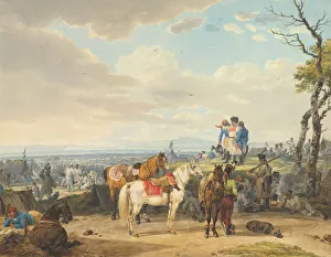 Cooking Pot Gallery: Austrian Soldiers, late 18th-19th century. Creator: Wilhelm von Kobell