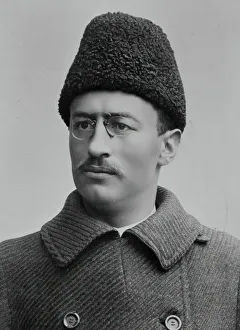 Geographer Prints: The author and research traveler Sven Hedin, 1897. Creator: Unknown