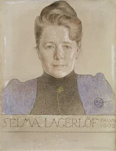 The Author Selma Lagerlöf, 1902. Creator: Carl Larsson