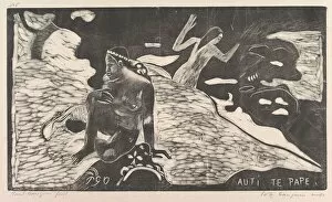 Gauguin Gallery: Auti Te Pape, 1893-94. Creator: Paul Gauguin