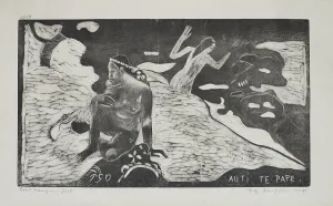 Paul Gaugin Prints: Auti te pape (Women at the river), 1894. Creator: Paul Gauguin