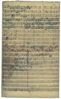 Autograph manuscript of the Cantata O Ewigkeit, du Donnerwort (O eternity, you word of thunder), 172 Autograph manuscript of the Cantata O Ewigkeit, du Donnerwort (O eternity, you word of thunder), 172