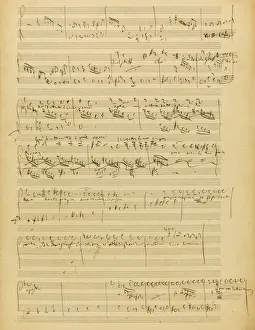 Giuseppe 1813 1901 Prints: The autograph manuscript: Falstaff, opera in three acts, 1894