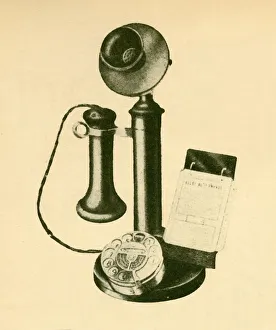 Golding Prints: An Automatic Telephone Receiver, c1930. Creator: Unknown