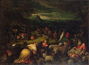 Kitchen Prints: Autumn, 1585. Creator: Francesco Bassano II
