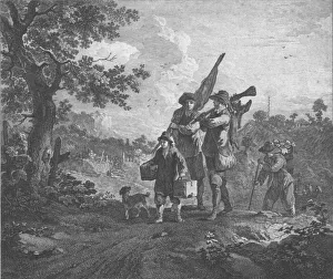 Catch Of The Day Prints: Autumn, 1754. Artist: Thomas Major