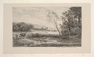 Charles Francois Daubigny Collection: Autumn, 1848. Creator: Charles Francois Daubigny