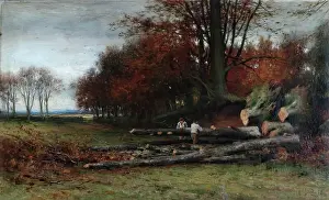 Reid George Prints: Autumn, 1876. Creator: George Reid