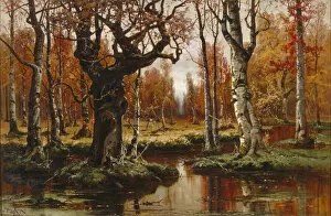 Autumn Landscape Gallery: Autumn, 1881. Artist: Klever, Juli Julievich (Julius), von (1850-1924)