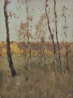 Edge Of The Forest Gallery: Autumn, 1896. Artist: Levitan, Isaak Ilyich (1860-1900)