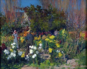 Blooming Prints: Autumn blooms, 1899. Creator: James McLauchlan Nairn