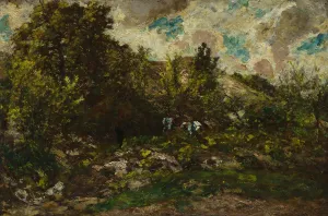Autumn, c. 1867-1869. Creator: Adolphe Monticelli (French, 1824-1886)