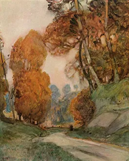 Alfred Edward Prints: Autumn, c1844-1906, (1906). Artist: Alfred Edward East
