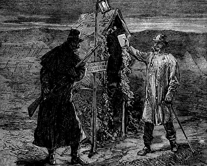 Challenging Prints: The Autumn Campaign on Dartmoor: our special artist challenged, 1873. Creator: Unknown