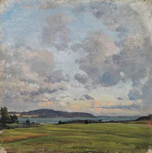 Antell Collections Prints: Autumn clouds, 1890-1899. Creator: Berndt Lindholm