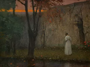 Schikaneder Gallery: Autumn dawn, 1910. Artist: Schikaneder, Jakub (1855-1924)
