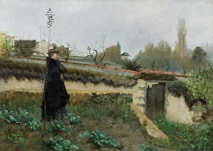 Autumn day, 1883. Creator: Julia Beck