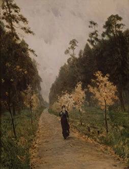 Isaak Ilyich 1860 1900 Gallery: Autumn day. Sokolniki, 1879. Artist: Levitan, Isaak Ilyich (1860-1900)