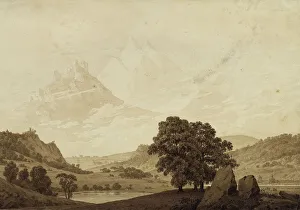 Caspar David 1774 1840 Prints: Autumn - Evening - Maturity (from the seasons)