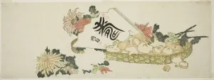 Offerings Prints: An Autumn Gift, Japan, n. d. Creator: Hokusai