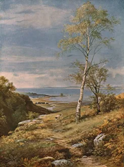 Horizon Prints: Autumn in the Isle of Arran, late 19th century, (c1930). Creator: John MacWhirter