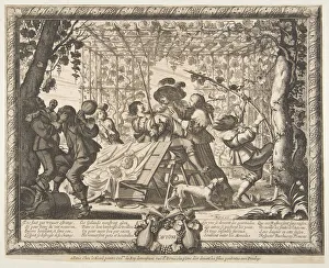 Bosse Abraham Prints: Autumn (L Automne), ca. 1637. Creator: Abraham Bosse