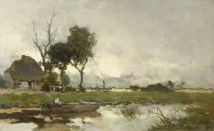 Weissenbruch Jan Hendrik Prints: Autumn Landscape, c.1875-c.1903. Creator: Jan Hendrik Weissenbruch
