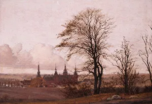 Autumn Landscape. Frederiksborg Castle in the Middle Distance, 1837-1838. Artist: Kobke, Christen Schiellerup (1810-1848)