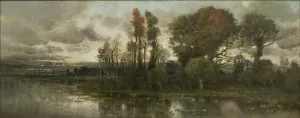 Autumn Landscape near Pavia. Creator: Karl Heffner