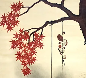 Autumn Maple, late 19th century. Creator: Shibata Zeshin