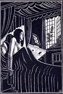 Aberdeen Art Gallery Museums Prints: Autumn Midnight, c1923. Creator: Eric Gill